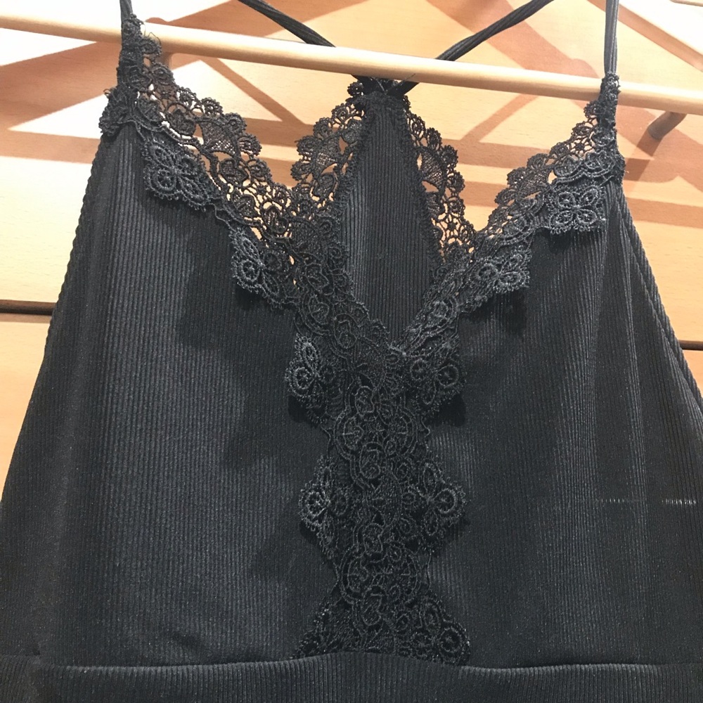 TOPSHOP RACERBACK BODYSUIT - Picture 3 of 6